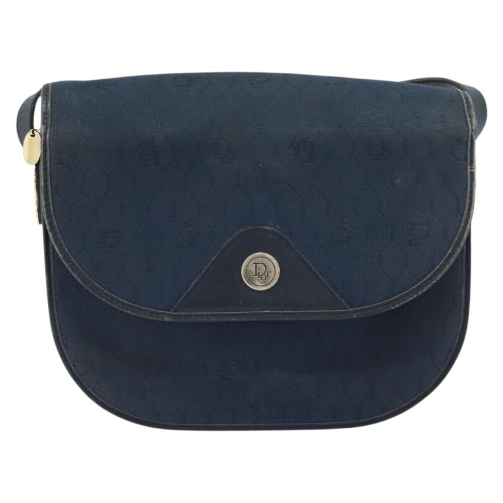 Christian Dior Vintage Honeycomb Canvas